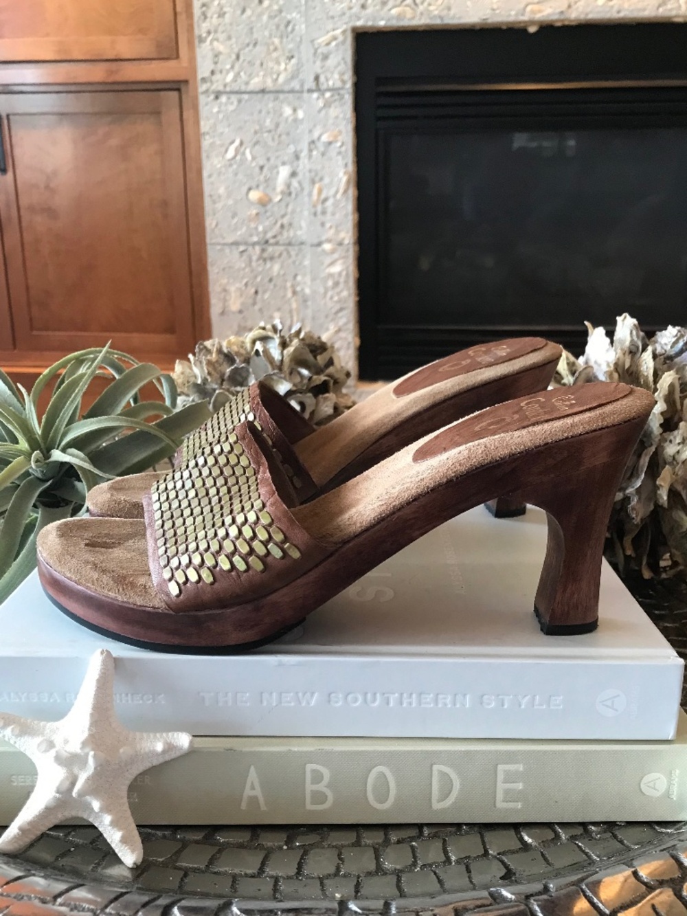Y2K🔥 CALLEEN CORDERO HANDMADE PLATFORM HEELS - Picture 5 of 15